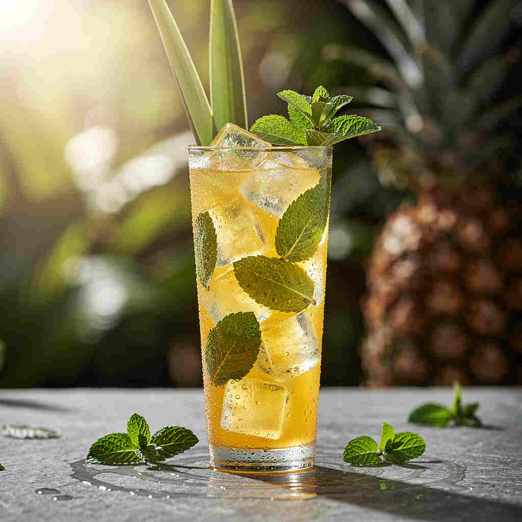 Pineapple Mint Cooler